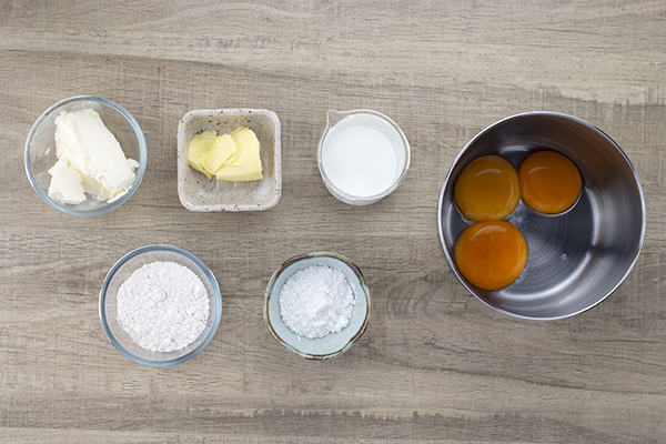 Japanese Cotton Cheesecake Ingredients A
