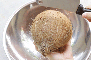 How to open a Coconut Step